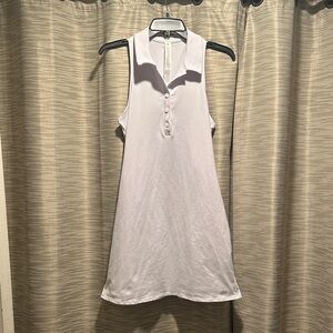 ALO WHITE ATHLETIC DRESS